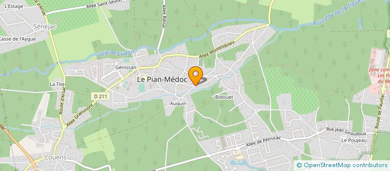 localisation de l'entreprise MADAME FRANCOISE EMERY à LE PIAN-MEDOC
