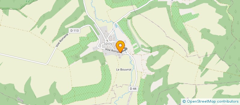 localisation de l'entreprise MADAME FRANCOISE ENCINAS à SPOY