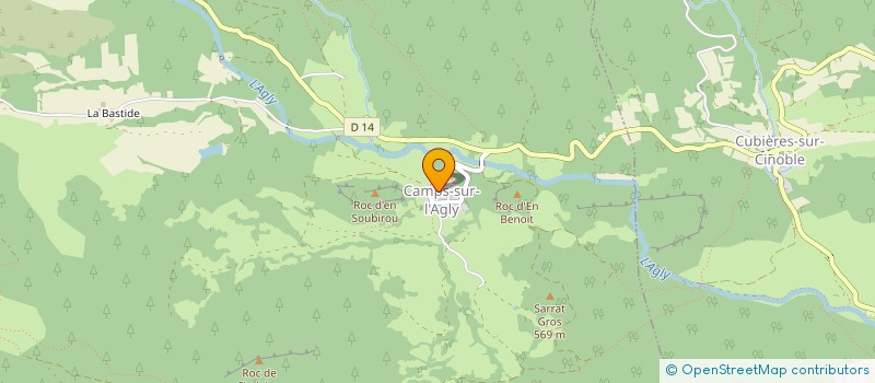 localisation de l'entreprise MADAME FRANCOISE ENEL à CAMPS-SUR-L'AGLY