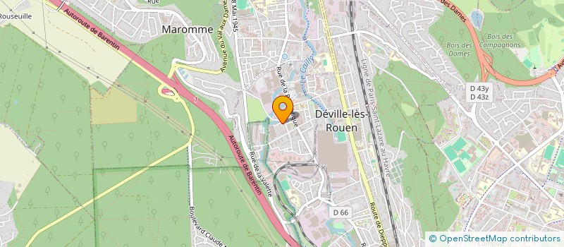 localisation de l'entreprise MADAME FRANCOISE ENJOS NGEA à DEVILLE-LES-ROUEN