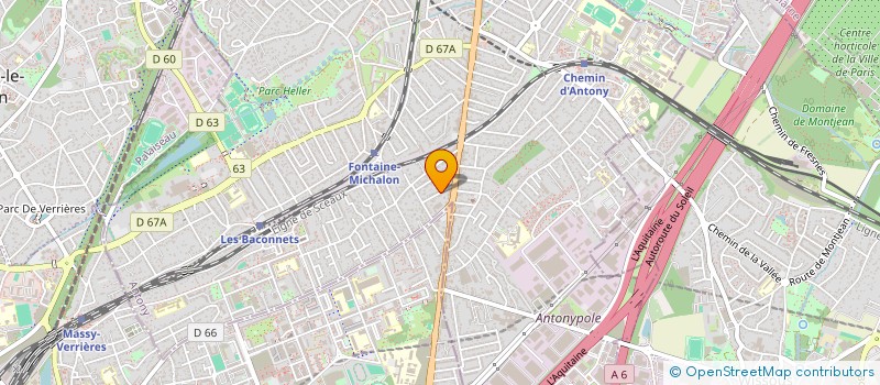 localisation de l'entreprise MADAME FRANCOISE ENO à ANTONY