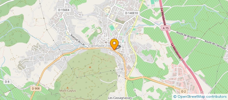 localisation de l'entreprise MADAME FRANCOISE ESCRIBANO  CLERMONT-L'HERAULT