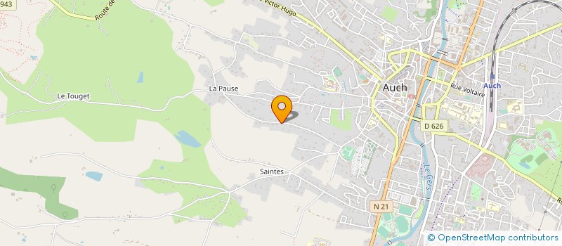 localisation de l'entreprise MADAME FRANCOISE ESCUDERO à AUCH