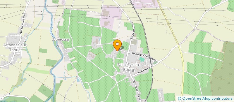 localisation de l'entreprise MADAME FRANCOISE ESNAULT à BELLEVIGNE-LES-CHATEAUX