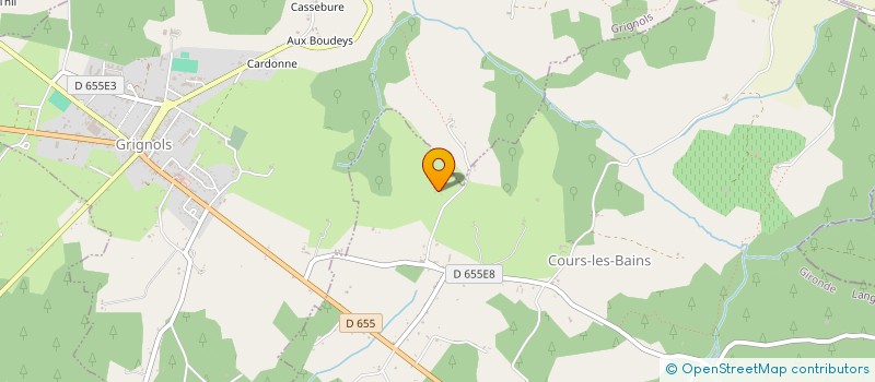 localisation de l'entreprise MADAME FRANCOISE ESPAGNET  LAVAZAN