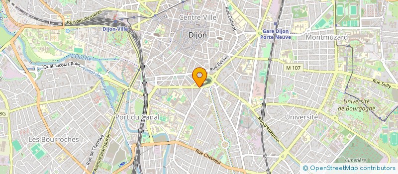 localisation de l'entreprise MADAME FRANCOISE ESTRAN à DIJON