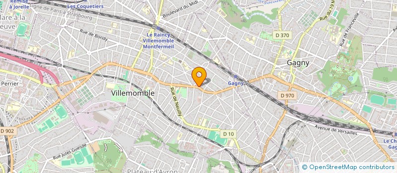 localisation de l'entreprise MADAME FRANCOISE ETIENNE à VILLEMOMBLE
