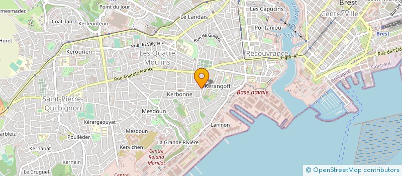 localisation de l'entreprise MADAME FRANCOISE EYMERY à BREST