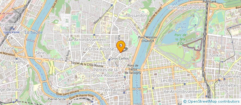 localisation de l'entreprise MADAME FRANCOISE EYRAUD à LYON