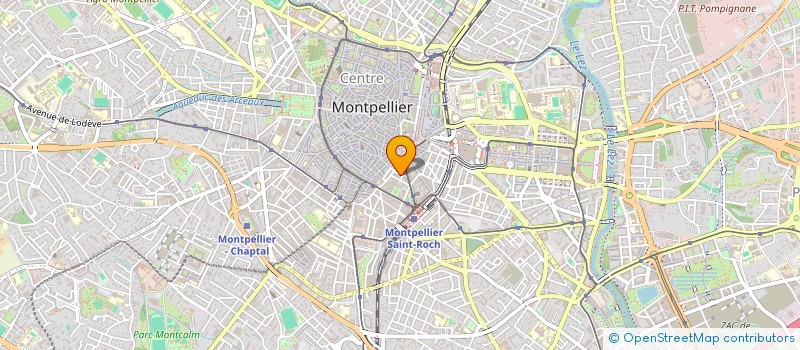 localisation de l'entreprise MADAME FRANCOISE FABRE à MONTPELLIER