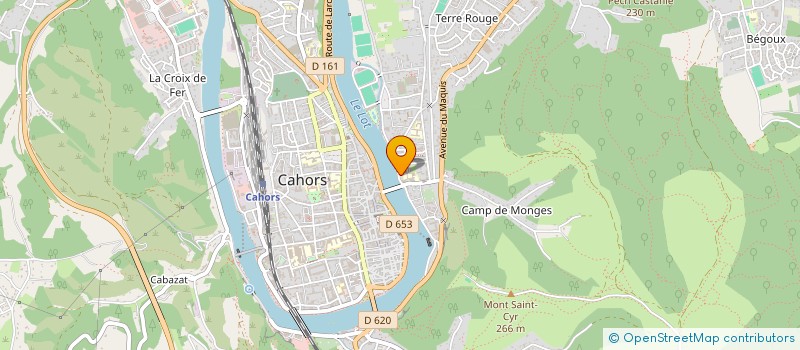 localisation de l'entreprise MADAME FRANCOISE FAGNOU à CAHORS