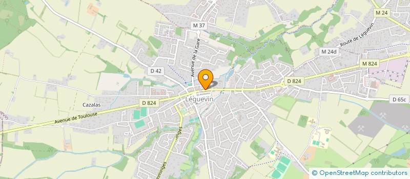 localisation de l'entreprise MADAME FRANCOISE FALEMPE  LEGUEVIN