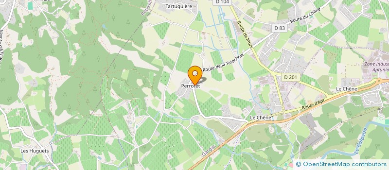 localisation de l'entreprise MADAME FRANCOISE FANTHOU  GARGAS