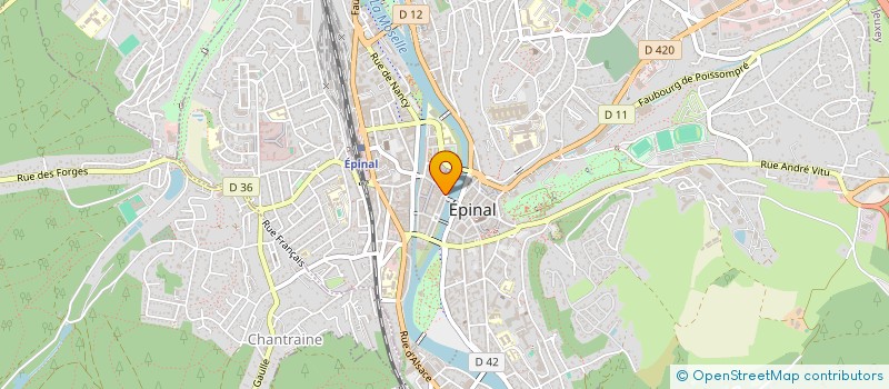 localisation de l'entreprise MADAME FRANCOISE FANTOBA  EPINAL