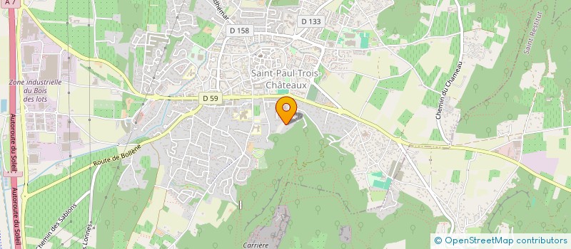 localisation de l'entreprise MADAME FRANCOISE FARAVEL  CLANSAYES