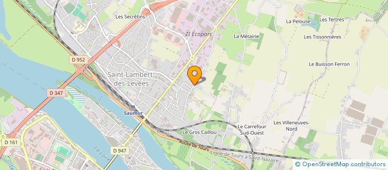 localisation de l'entreprise MADAME FRANCOISE FARRE à SAUMUR
