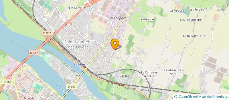 localisation de l'entreprise MADAME FRANCOISE FARRE à SAUMUR