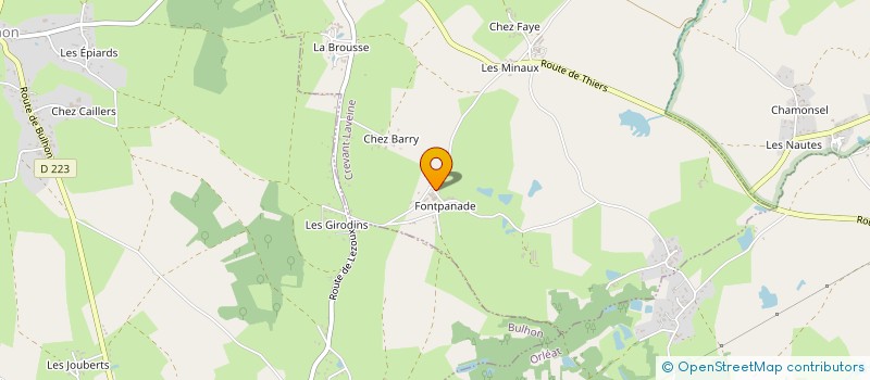 localisation de l'entreprise MADAME FRANCOISE FAYET à CREVANT-LAVEINE
