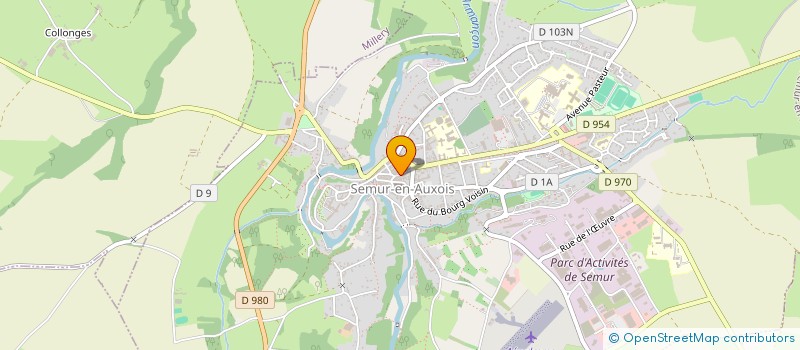 localisation de l'entreprise MADAME FRANCOISE FEIGE à SEMUR-EN-AUXOIS