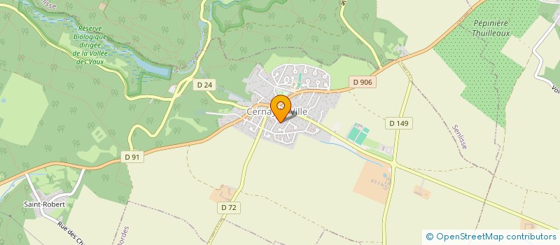 localisation de l'entreprise MADAME FRANCOISE FERDINAND  CERNAY-LA-VILLE