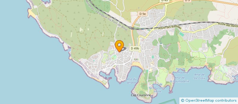 localisation de l'entreprise MADAME FRANCOISE FERNANDEZ  MARTIGUES