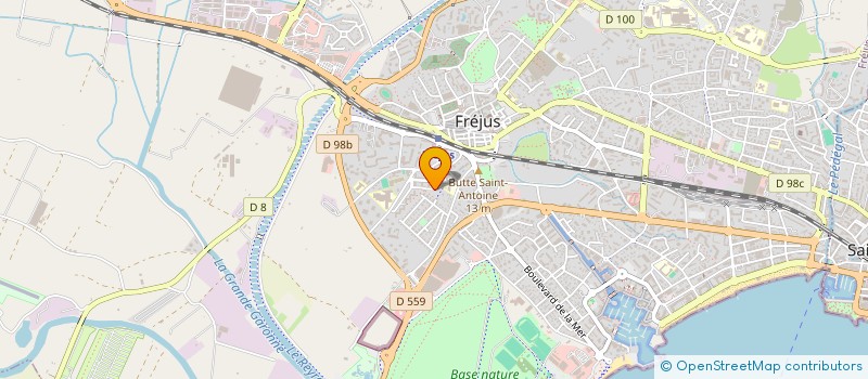 localisation de l'entreprise MADAME FRANCOISE FERRARI à FREJUS