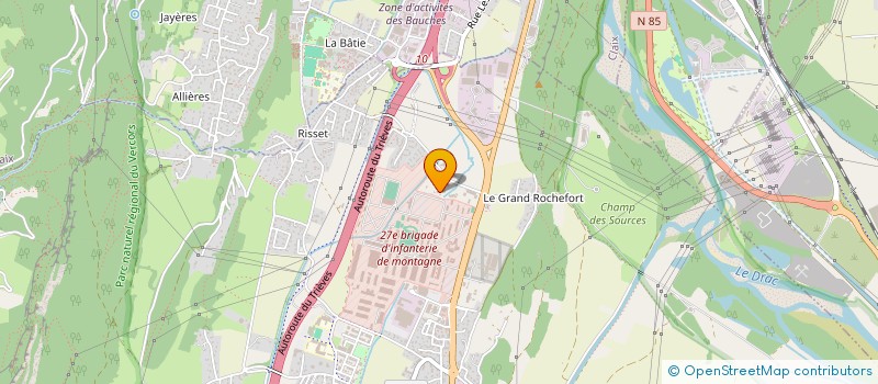 localisation de l'entreprise MADAME FRANCOISE FERRUIT à VARCES-ALLIERES-ET-RISSET