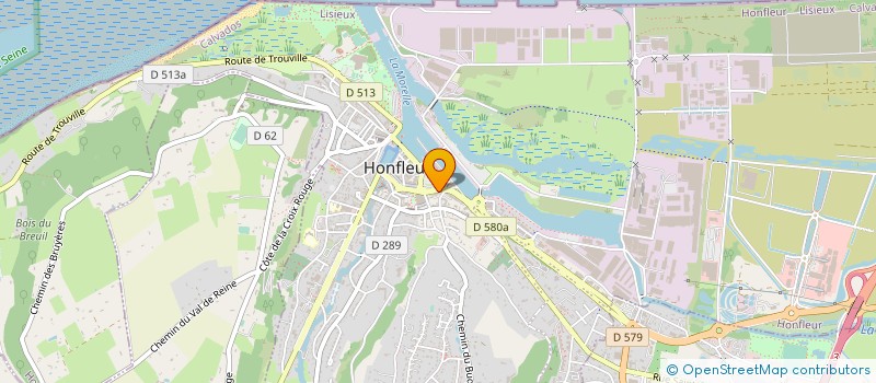 localisation de l'entreprise MADAME FRANCOISE FEUILLET à HONFLEUR