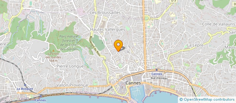 localisation de l'entreprise MADAME FRANCOISE FIARDO à CANNES