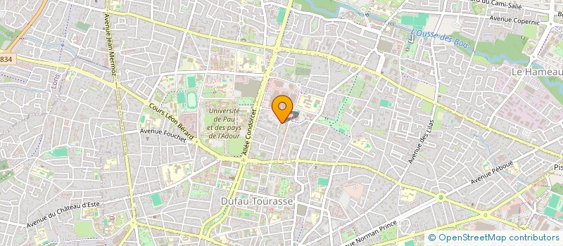 localisation de l'entreprise MADAME FRANCOISE FICCA à PAU