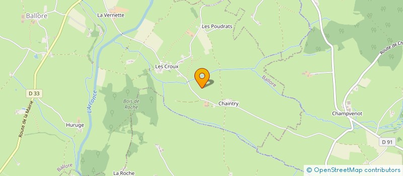 localisation de l'entreprise MADAME FRANCOISE FOLTA  BALLORE