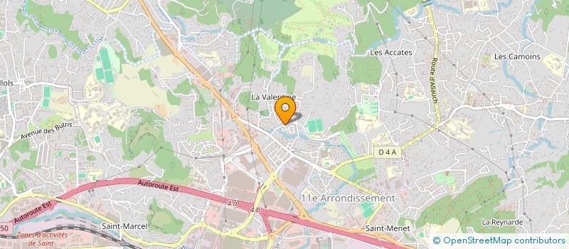 localisation de l'entreprise MADAME FRANCOISE FORCHERIO à MARSEILLE