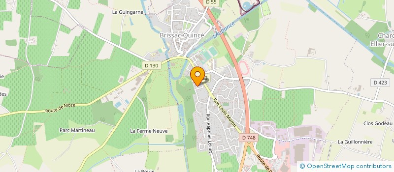 localisation de l'entreprise MADAME FRANCOISE FOUQUE à LES GARENNES SUR LOIRE