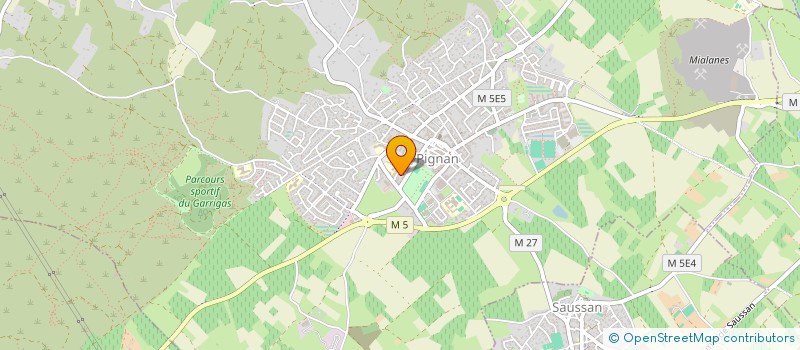 localisation de l'entreprise MADAME FRANCOISE FOURCADE à PIGNAN
