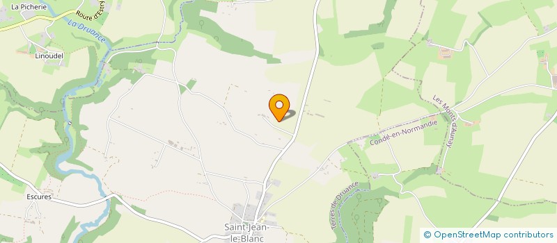 localisation de l'entreprise MADAME FRANCOISE FOURREY  TERRES DE DRUANCE