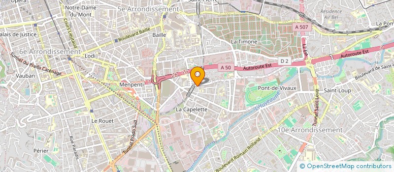 localisation de l'entreprise MADAME FRANCOISE FRAISSE à MARSEILLE