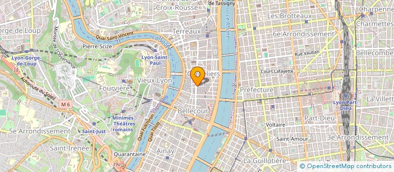 localisation de l'entreprise MADAME FRANCOISE FRANCHINI  LYON