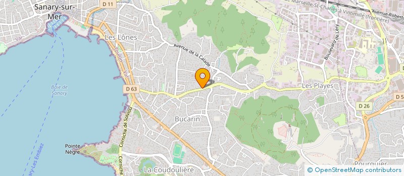 localisation de l'entreprise MADAME FRANCOISE FRANCOISE THIERRY à SIX-FOURS-LES-PLAGES