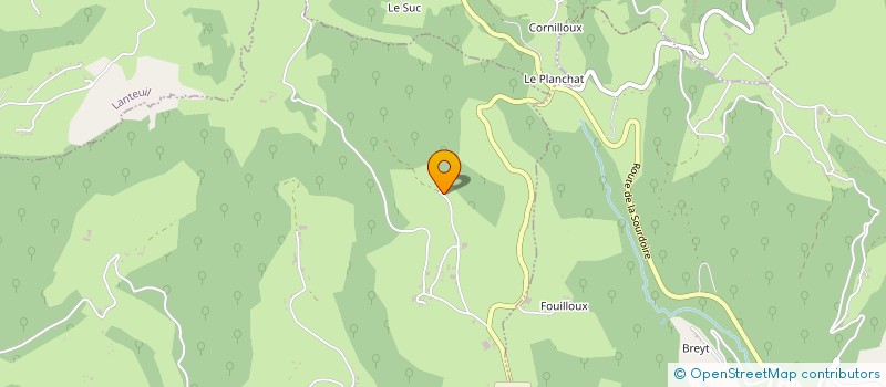 localisation de l'entreprise MADAME FRANCOISE FRATERNE-ADAS  LAGLEYGEOLLE