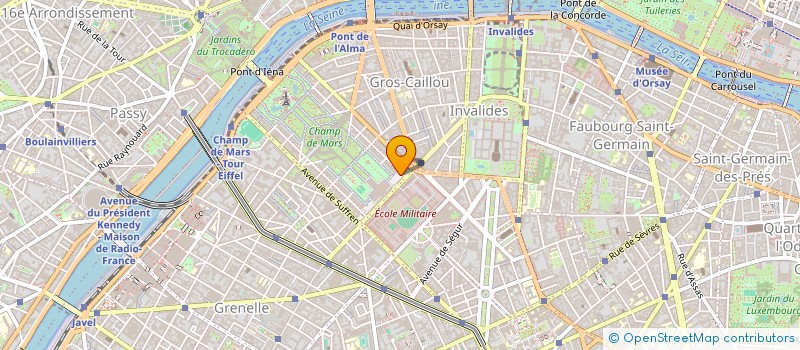 localisation de l'entreprise MADAME FRANCOISE FUGAGNOLI  PARIS