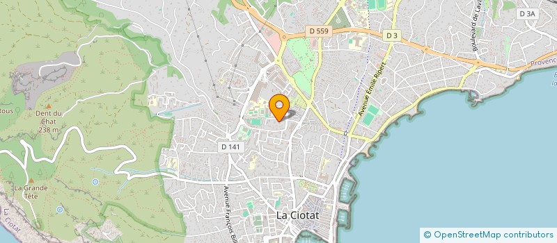 localisation de l'entreprise MADAME FRANCOISE FURMANIAK à LA CIOTAT