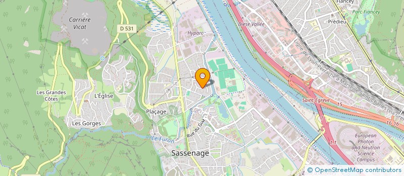 localisation de l'entreprise MADAME FRANCOISE GACHE à NOYAREY