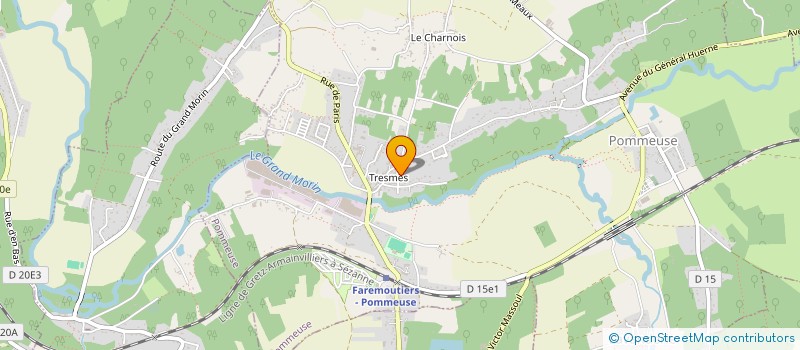 localisation de l'entreprise MADAME FRANCOISE GAILLARD  POMMEUSE