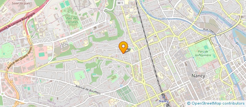 localisation de l'entreprise MADAME FRANCOISE GAILLOT  NANCY