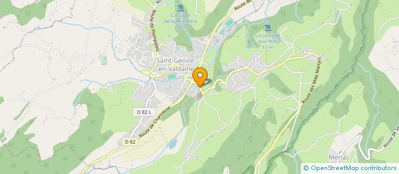 localisation de l'entreprise MADAME FRANCOISE GARCIA  LUZY