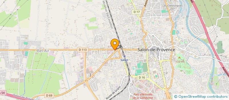 localisation de l'entreprise MADAME FRANCOISE GARCIN  SALON-DE-PROVENCE