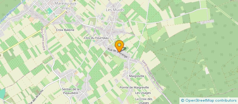 localisation de l'entreprise MADAME FRANCOISE GATELLIER à SAINT-HILAIRE-SAINT-MESMIN
