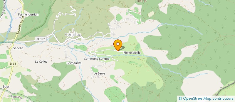 localisation de l'entreprise MADAME FRANCOISE GAY  CHAUVAC-LAUX MONTAUX