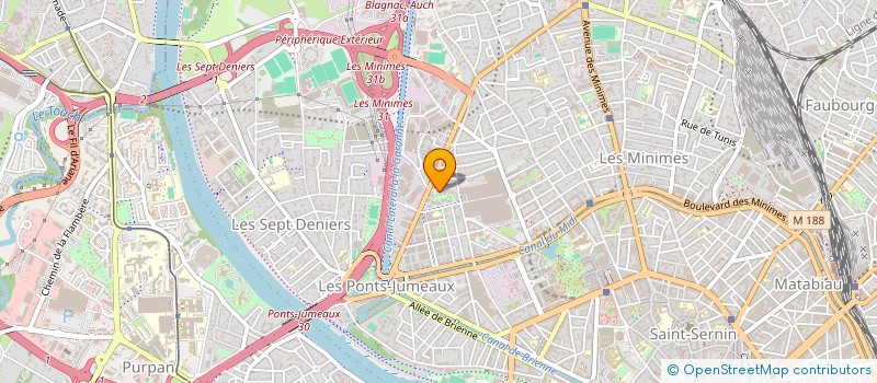localisation de l'entreprise MADAME FRANCOISE GAYRAUD à TOULOUSE
