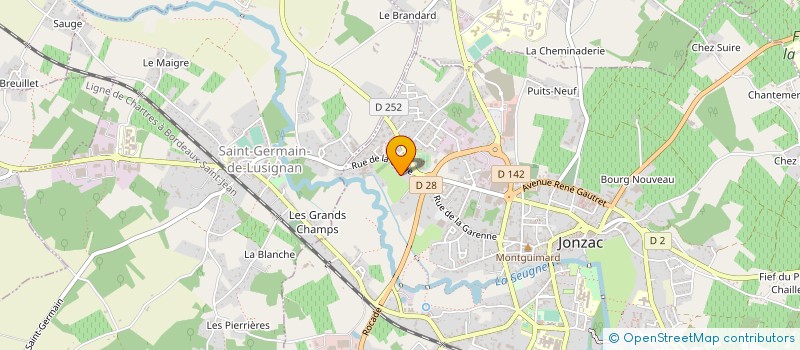 localisation de l'entreprise MADAME FRANCOISE GELASSIN  REAUX SUR TREFLE